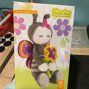 Crochet butterfly kit